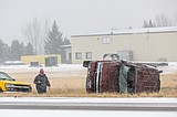 National Weather Service says freezing rain a distinct possibility Saturday