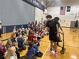 NIC MEN'S BASKETBALL: Cardinal men visit Skyway Elementary