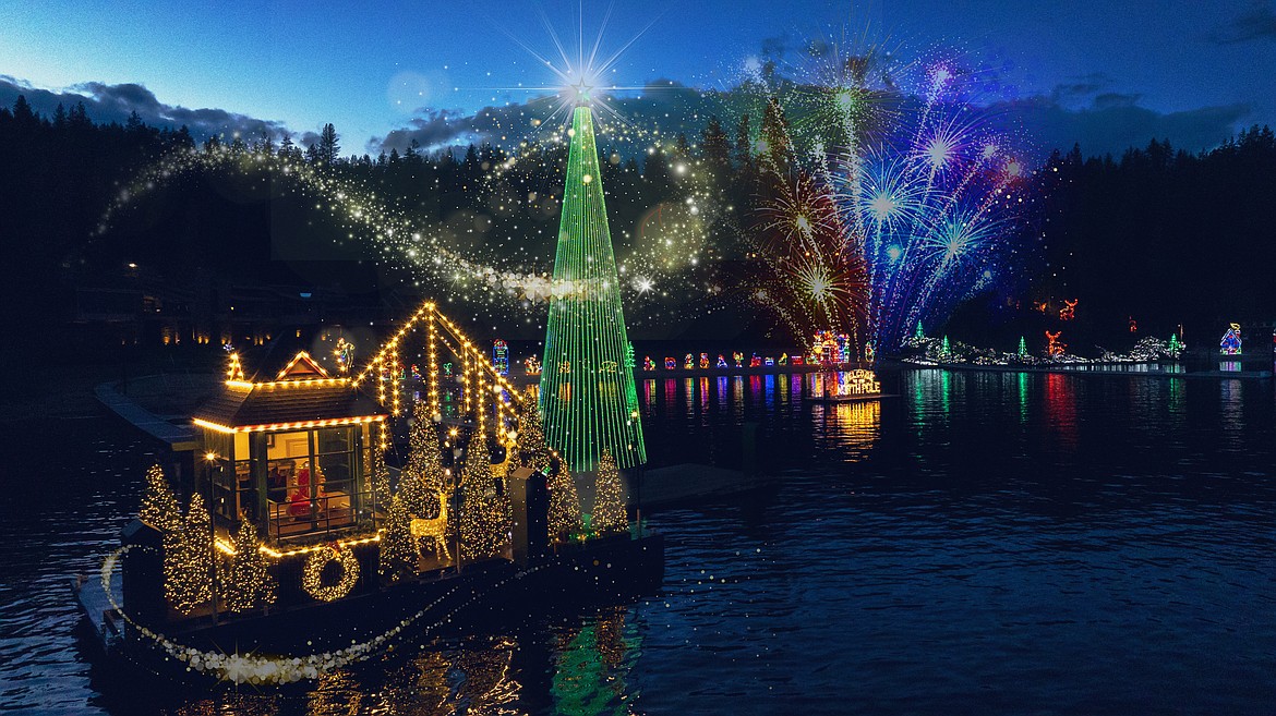 Resort lights up the holidays Coeur d