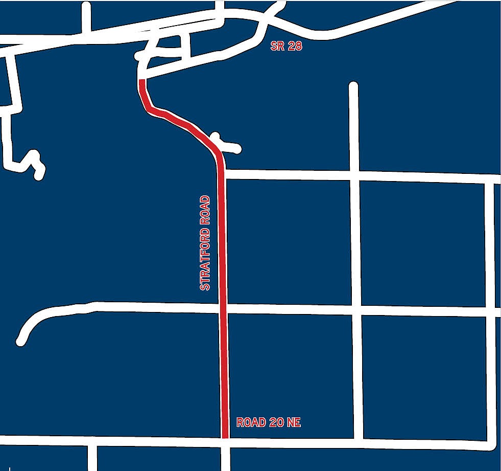 The third phase of improvements to Stratford Road is scheduled for 2025.