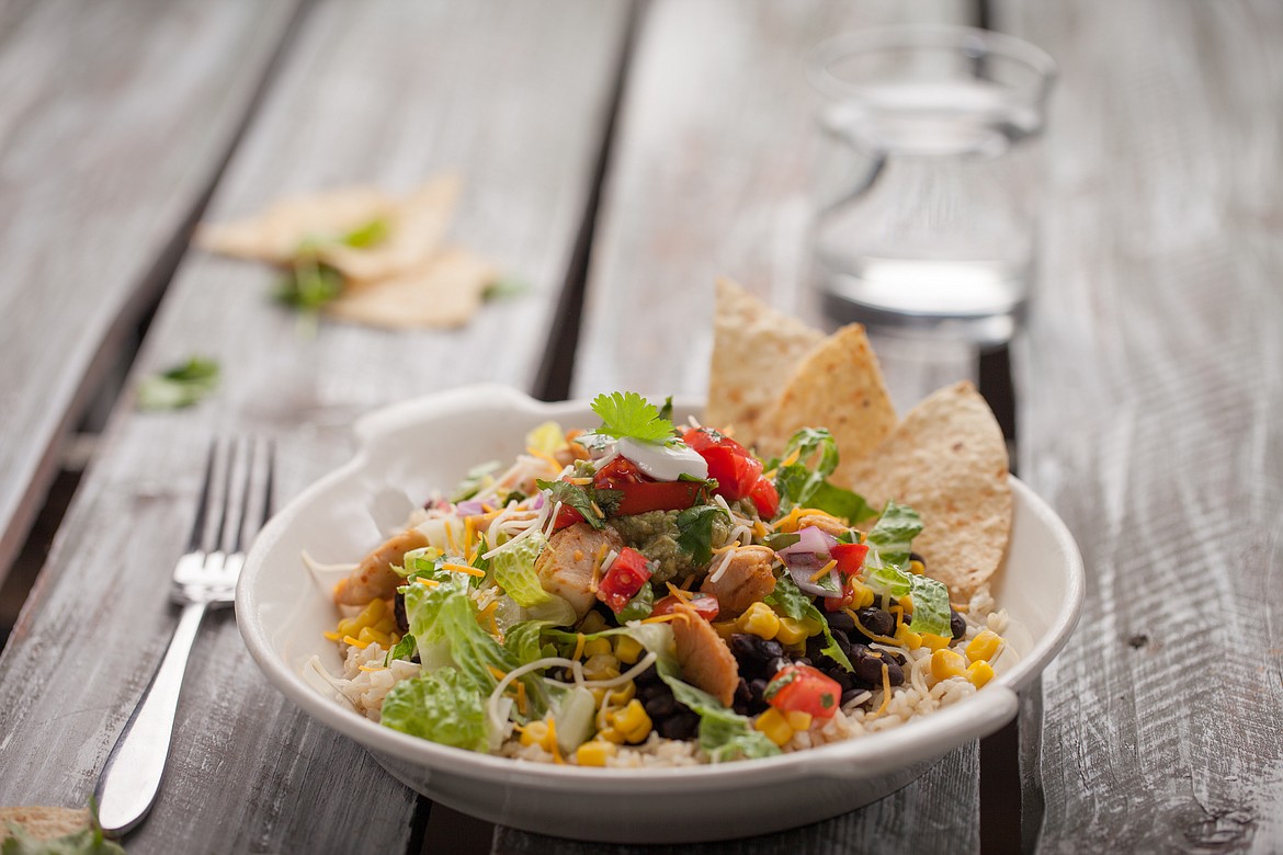 Chilly weather calls for warming, satisfying foods – such as this southwest rice, bean and corn salad