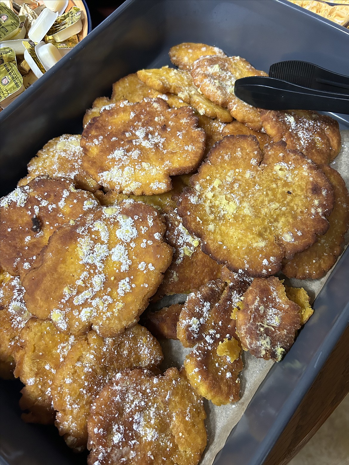 Pumpkin fry bread was a delight during Tuesday's Native American Heritage Day celebration at the Human Rights Education Institute.