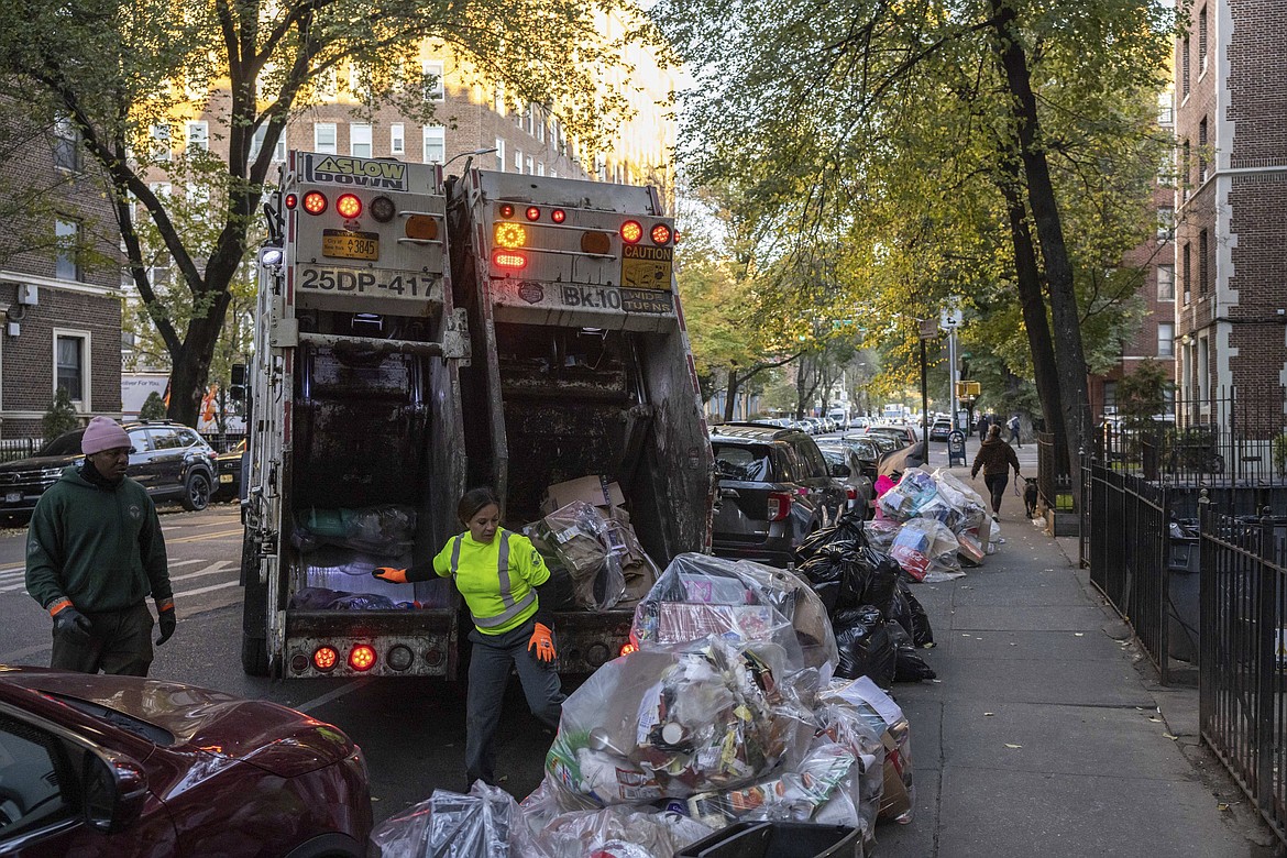 New York City generates 44 million pounds of garbage a day Coeur d