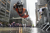 Macy’s Thanksgiving Day Parade: Big balloons, wet weather and 21 protesters arrested