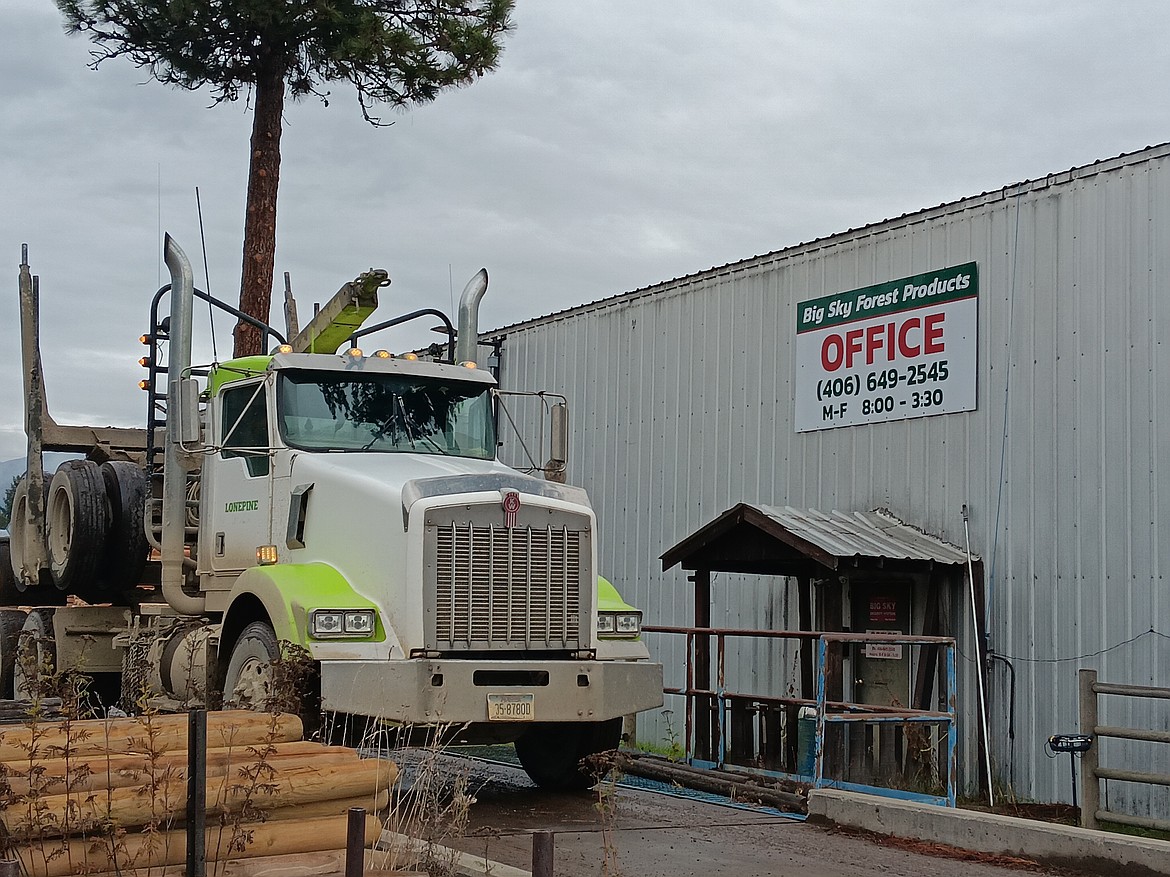 Big Sky Forest Products in St. Regis. (Monte Turner/Mineral Independent)