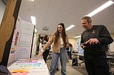 University of Idaho elementary education students present projects during annual fair