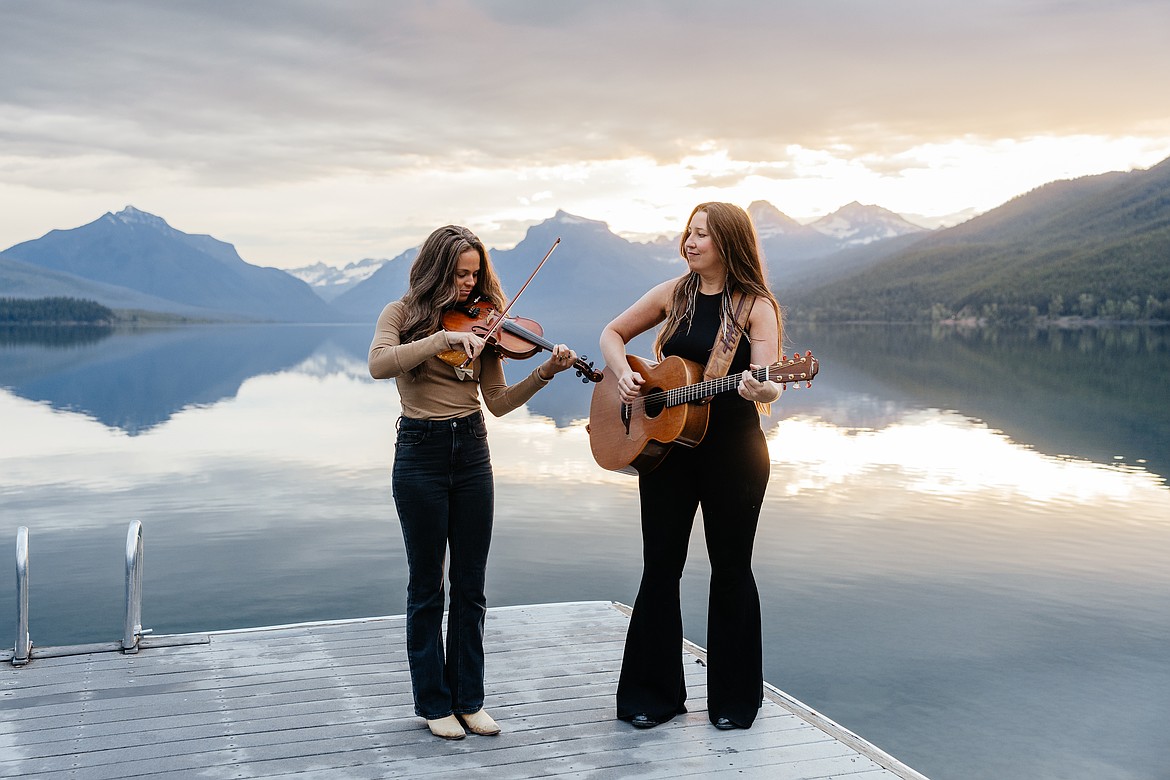 Americana duo Denim Gold performs for Press Play on Dec. 6, a lunchtime concert series hosted by the Daily Inter Lake. (photo courtesy of Leah Lamberson Photography.)