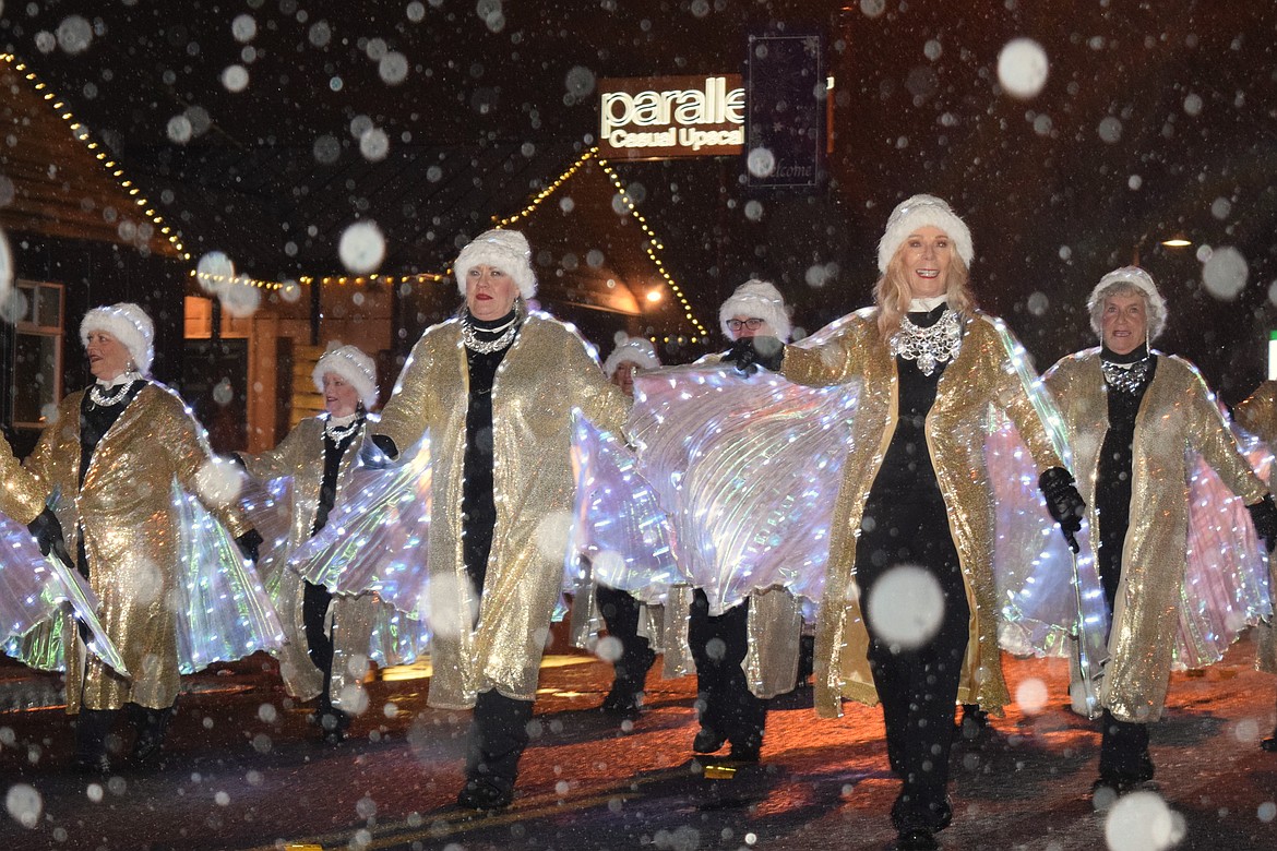 The Blazen Divaz were a delight along Government Way on Saturday night.