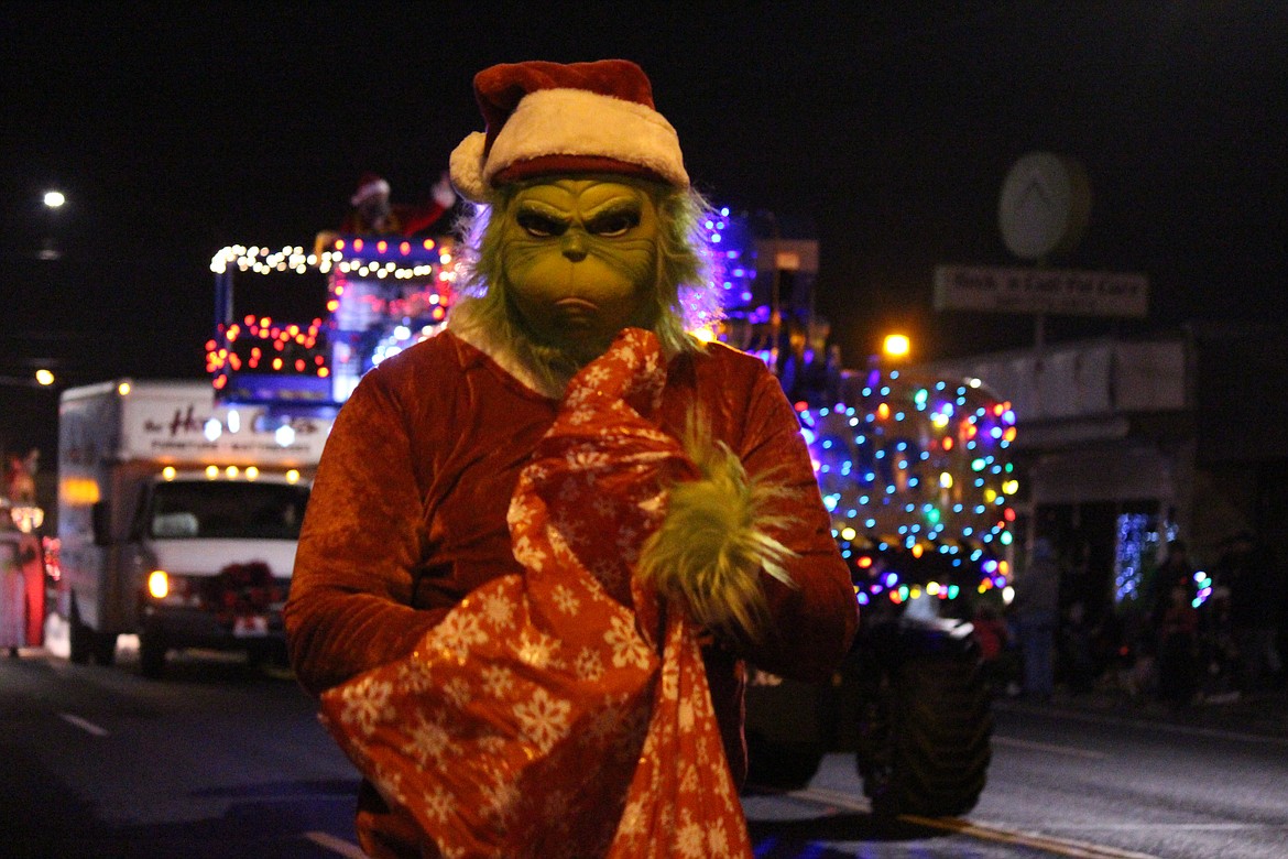 The mean old guy that lives above Whoville showed up at the Ag Parade.