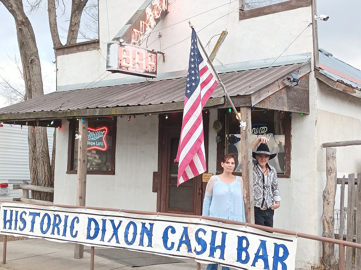 The historic Dixon Bar in Sanders County holds the longest continuous liquor license in Montana. (Monte Turner/Mineral Independent)