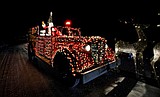Firefighters escort Santa around Coeur d'Alene neighborhoods