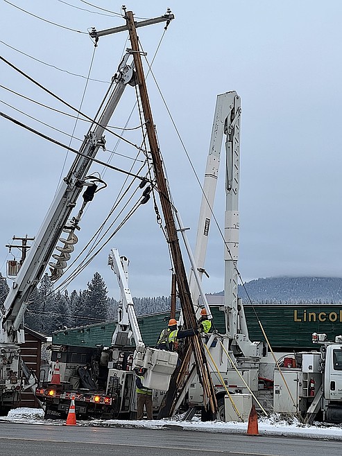 Hit and run crash destroys power pole | Western News