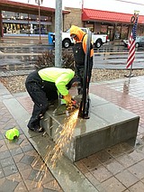 Sculptures to get a bit of TLC