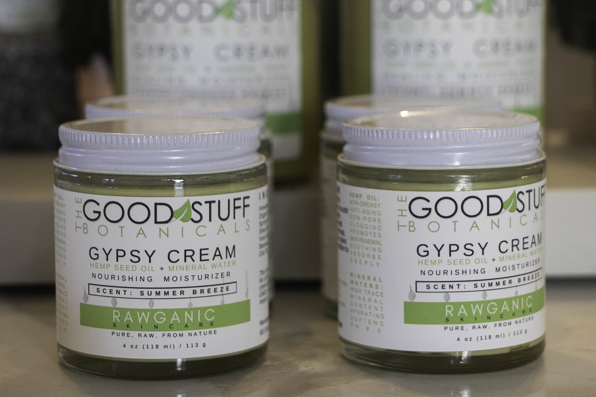 One of the first products that Maranda and Michael Johnson created when they started the Good Stuff Botanicals. (Kate Heston/Daily Inter Lake)