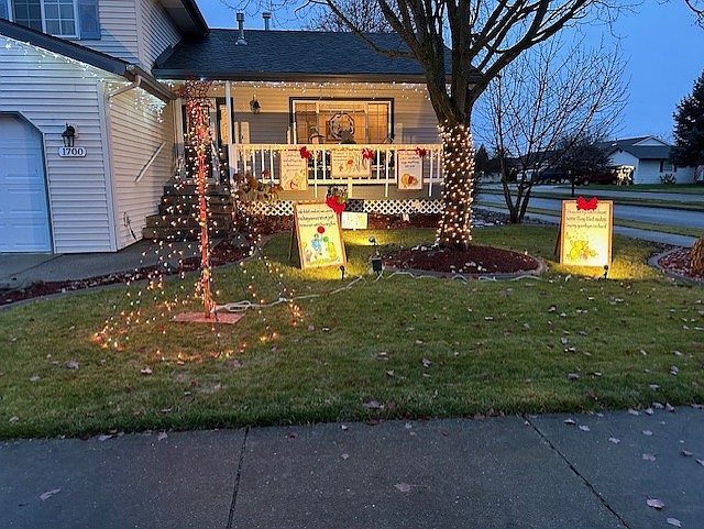 "Pooh Corner" on N. Summer Hills Ct. in Post Falls. From Brad Zierer