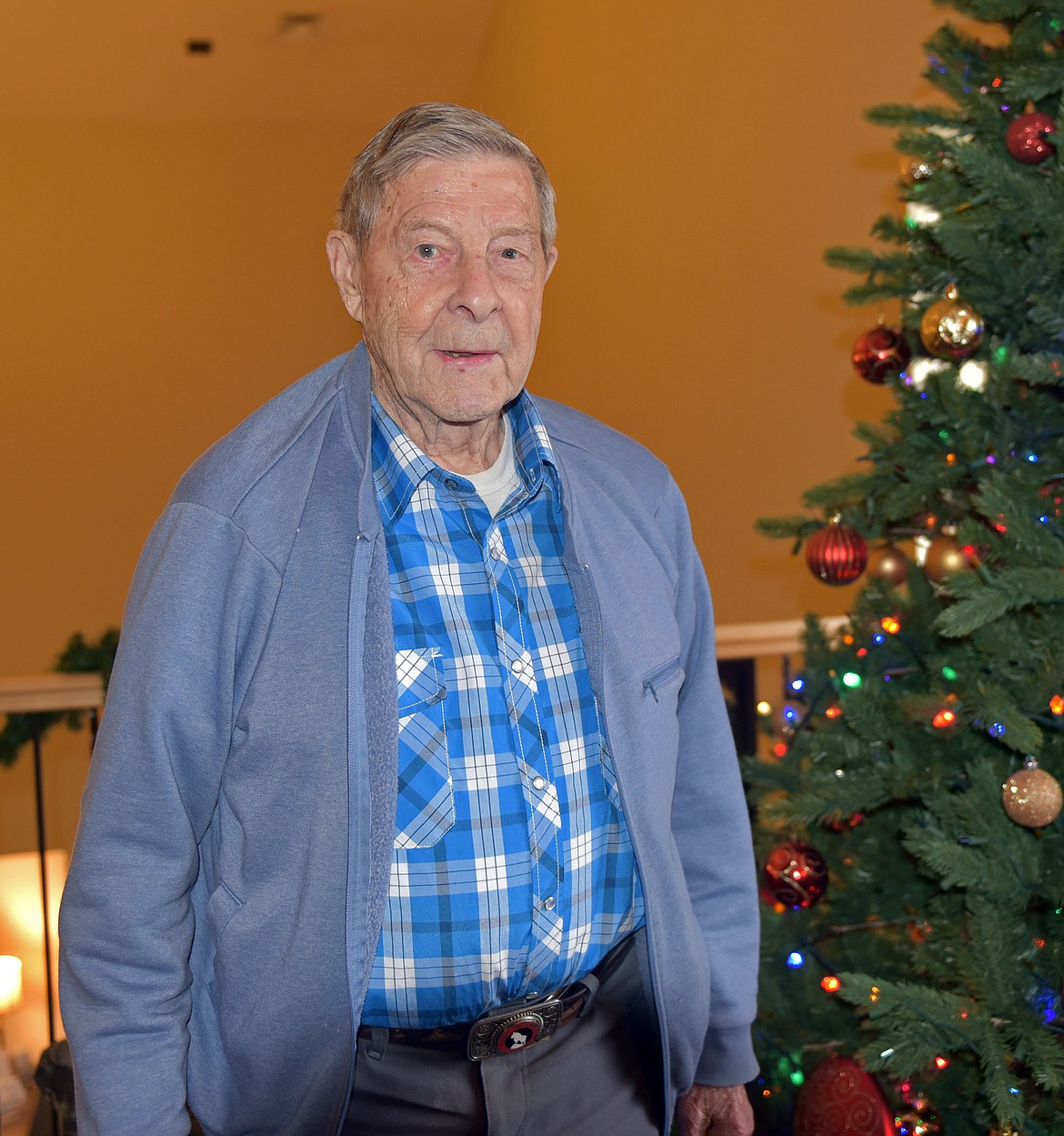 Marlin Koestler worked on the railroad for over 40 years. (Julie Engler/Whitefish Pilot)