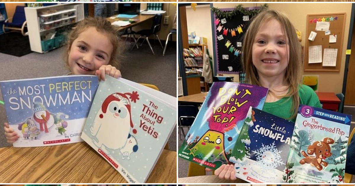 Donated books arrive for students