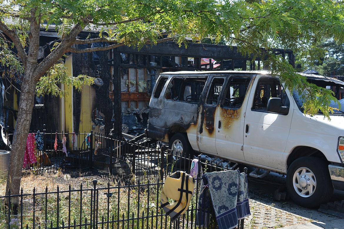 A fire began around 7:23 a.m. July 10 at the intersection of Meadow Lane and Sundance Drive in Post Falls.