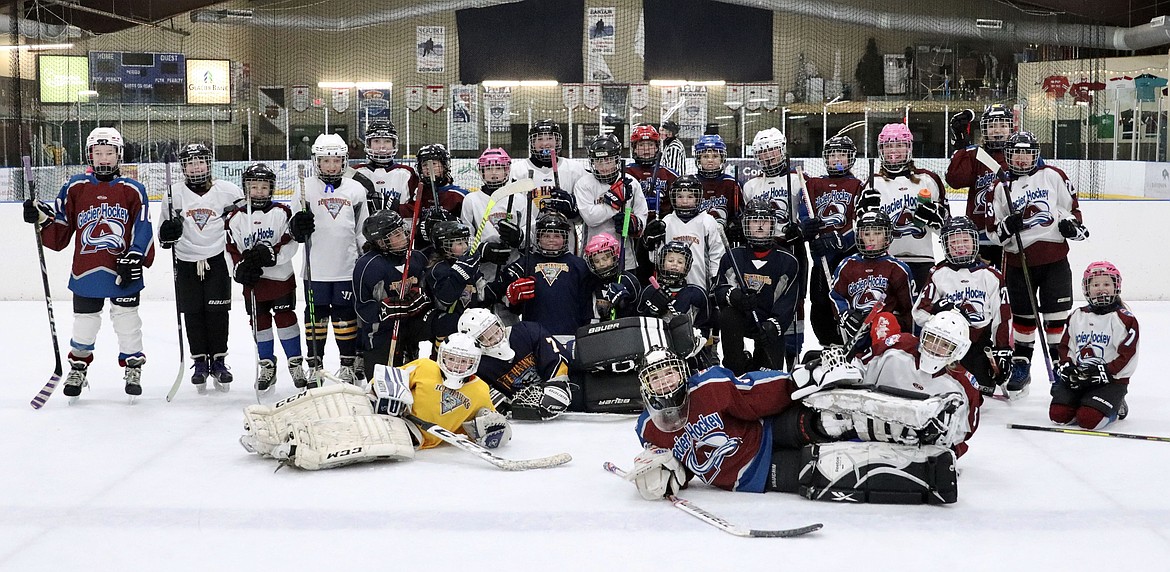 Four teams battled it out on the ice and forged friendships during downtime at the 10/12U Jamboree at the Stumptown Ice Den last weekend. (Amanda Hayes photo)