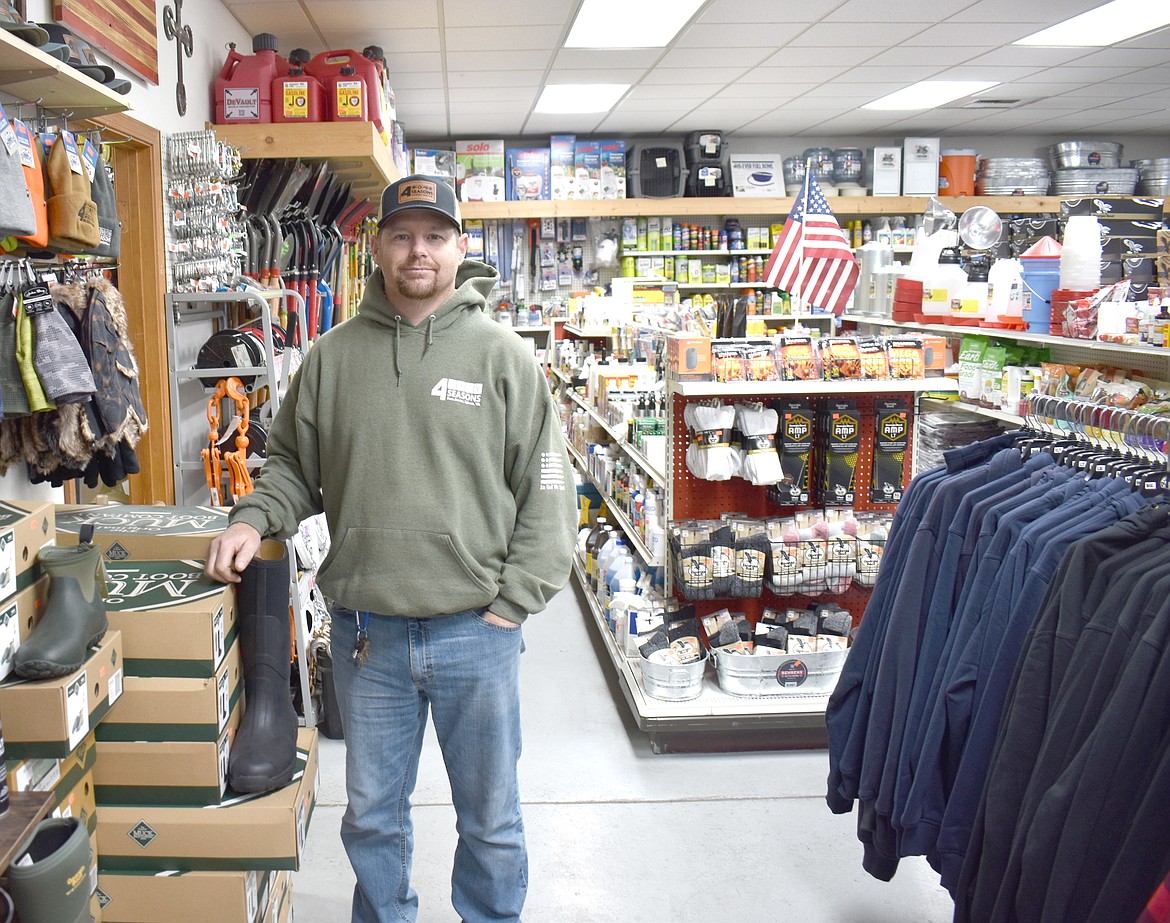 J.J. Heston, owner of Four Seasons Farm Service in Ephrata, believes that a personal connection with customers goes a long way in making his business a success.