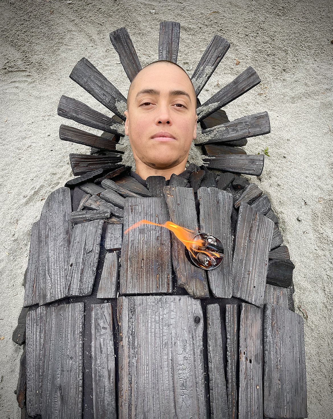 “Phoenix from the Flame” is one of the pieces featured in “Interweavings,” an exhibition by Jeanne K. Simmons coming to Central Washington University this month.