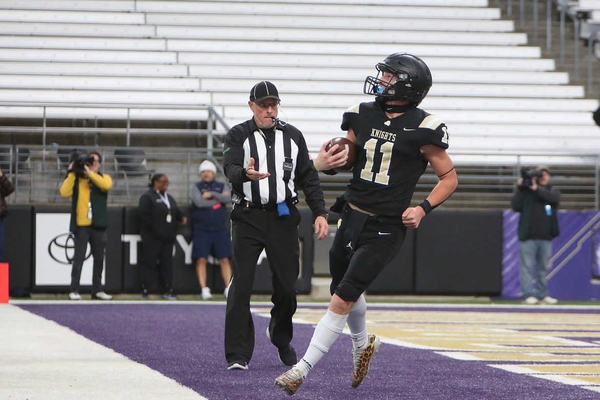 Royal senior Lance Allred was named the 1A Overall Player of the Year by the Washington State Football Coaches Association on Sunday. Allred played quarterback and linebacker for the Knights this fall.