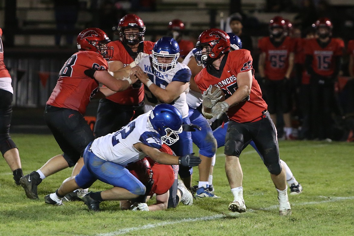 Lind-Ritzville/Sprague senior Brody Boness received all-state honors at running back in the 2B classification this season from the Washington State Football Coaches Association.