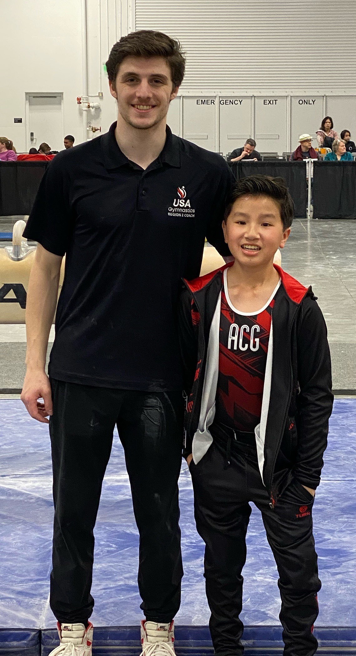 Courtesy photo
Avant Coeur Level 8 Preston Pool with coach Matt Auerbach in Seattle at the Next Era Meet.