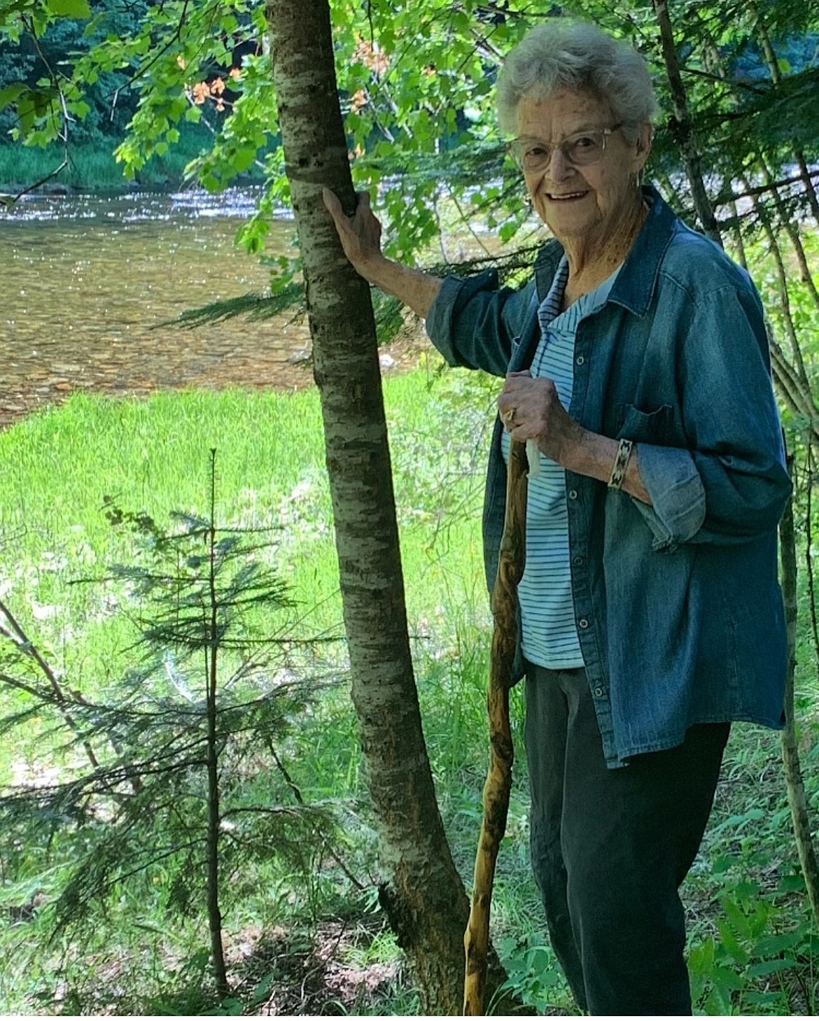 Barb Kobs on the Coeur d’Alene River July 4, 2023.