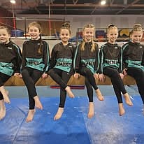 Courtesy photo
Technique Gymnastics Level 3s took 1st Place Team at The Free To Flip meet in Moses Lake, Wash. From left are Elise Cope, Raighlyn Kropf, Madelynn Dowiak, Kenna Clark, Amy Montandon and Leighton McClure.