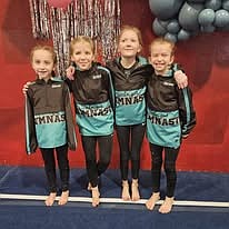 Courtesy photo
Technique Gymnastics Xcel Bronzes took 3rd Place Team at The Free To Flip meet in Moses Lake, Wash. From left are Maysie Couper, Charlotte Nasseth, Harmony Wurster and Payton Zimmerman.