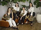Celebrated French horn quartet Genghis Barbie to perform at CWU
