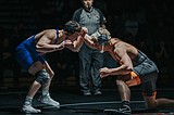 PREP WRESTLING: A fight every time with Trojans, Vikings