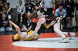 Kellen Downing wrestles to 4th at Jr. Nationals