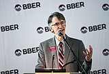 Longtime director of business research center retires