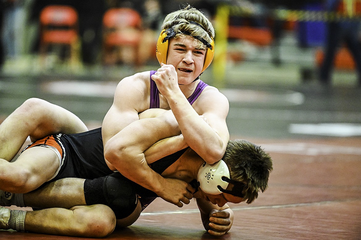 At 150 pounds, Polson's Ryatt Maley finished in fifth place at the MHSA A Western Divisional tournament in Browning.