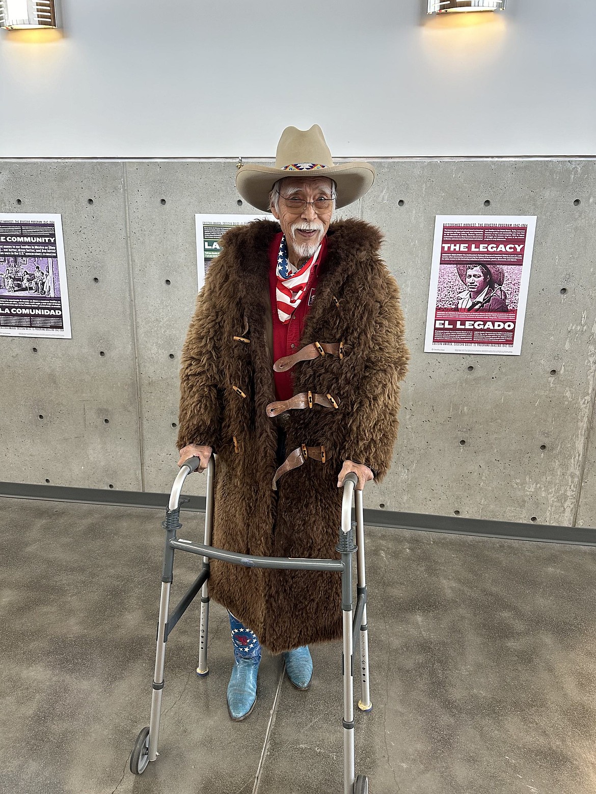 Among the treasures brought in by attendees at last year’s appraisal fair was this ceremonial buffalo-skin coat.