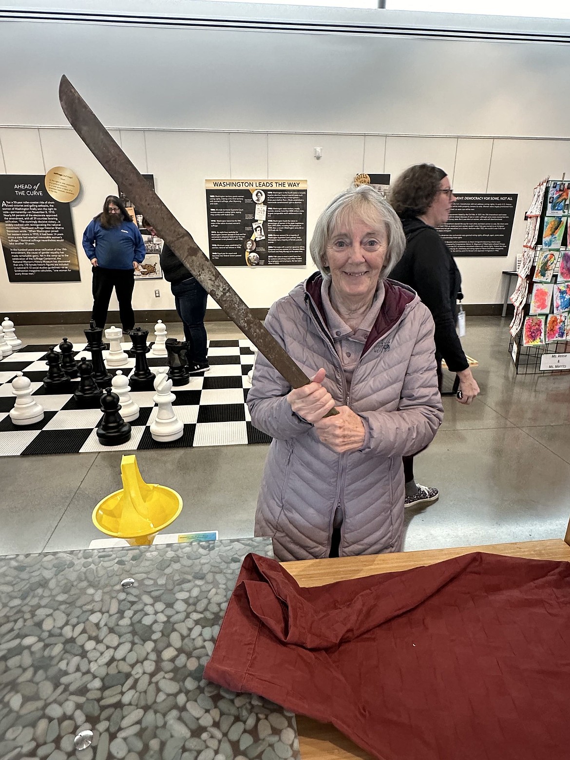 A samurai sword was one of the things appraised at last year’s Frosty Finds Flea Market and Appraisal Fair.