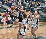 Girls playing their best ball heading into divisionals