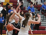 STATE 2A GIRLS BASKETBALL: Not the Knights' day ... Lakeside struggles on offensive end in loss to Valley