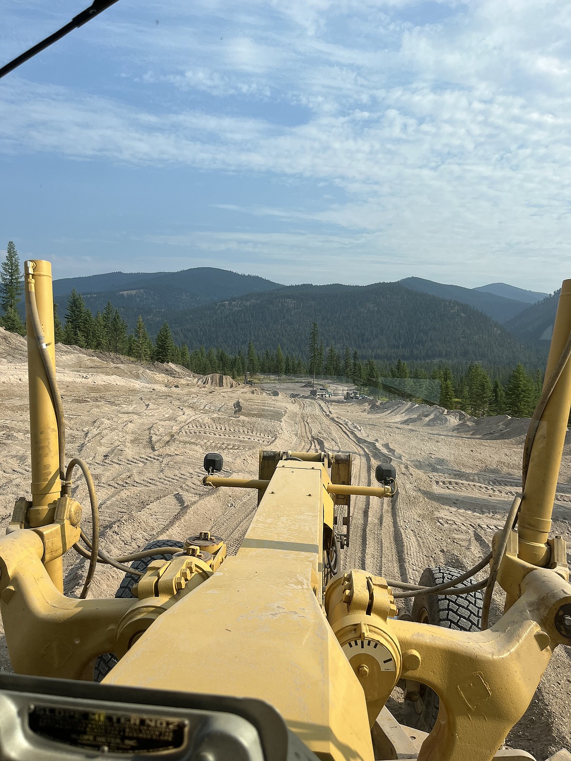 A look at the 1,000-yard range being built at the Mineral County Shooting Sports Association property near Exit 55 on I-90. Some of the proceeds from the upcoming March Madness Bingo event will fund a cover for the shooters. (Photo provided)