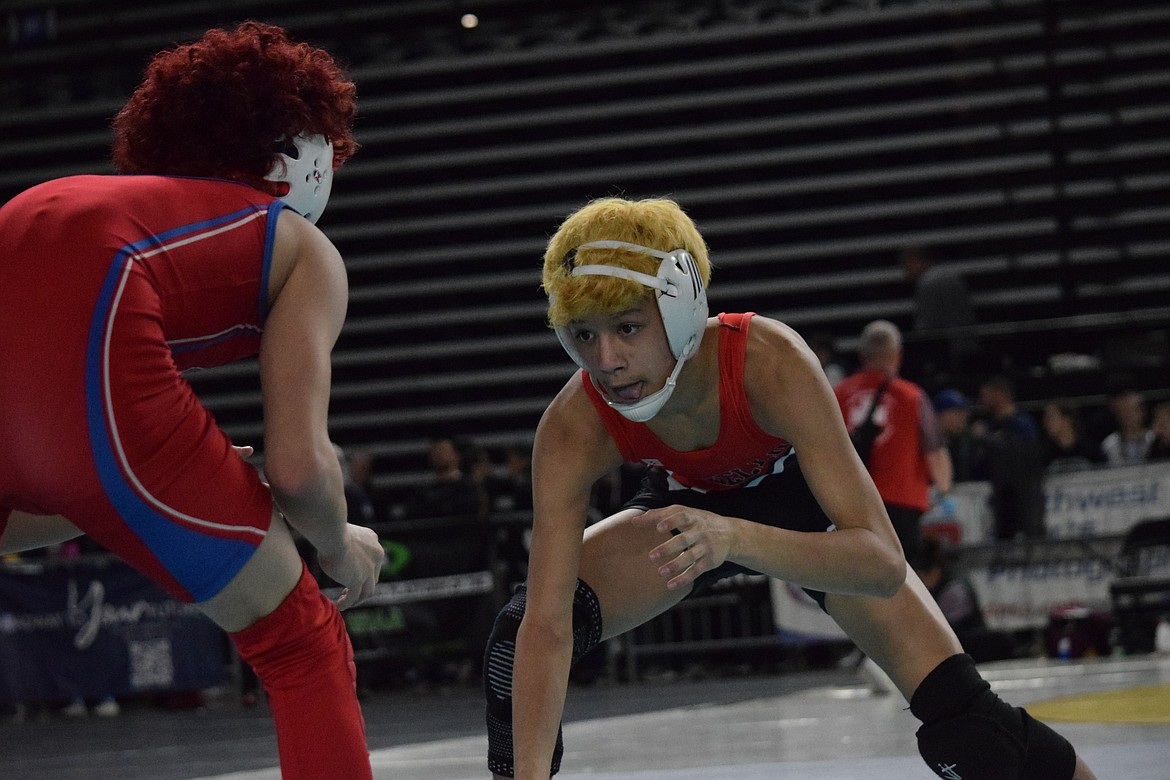 Xavier Mendez, 106, of Othello beat Shane Spindel of Washington in the second championship round.