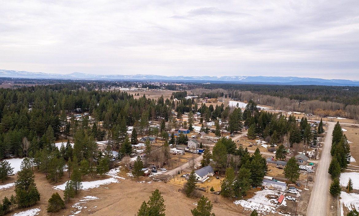 Aluminum City looking back to the west. The land in the foreground would be the first phase of a residential development of former CFAC lands, developer Mick Ruis said last week.