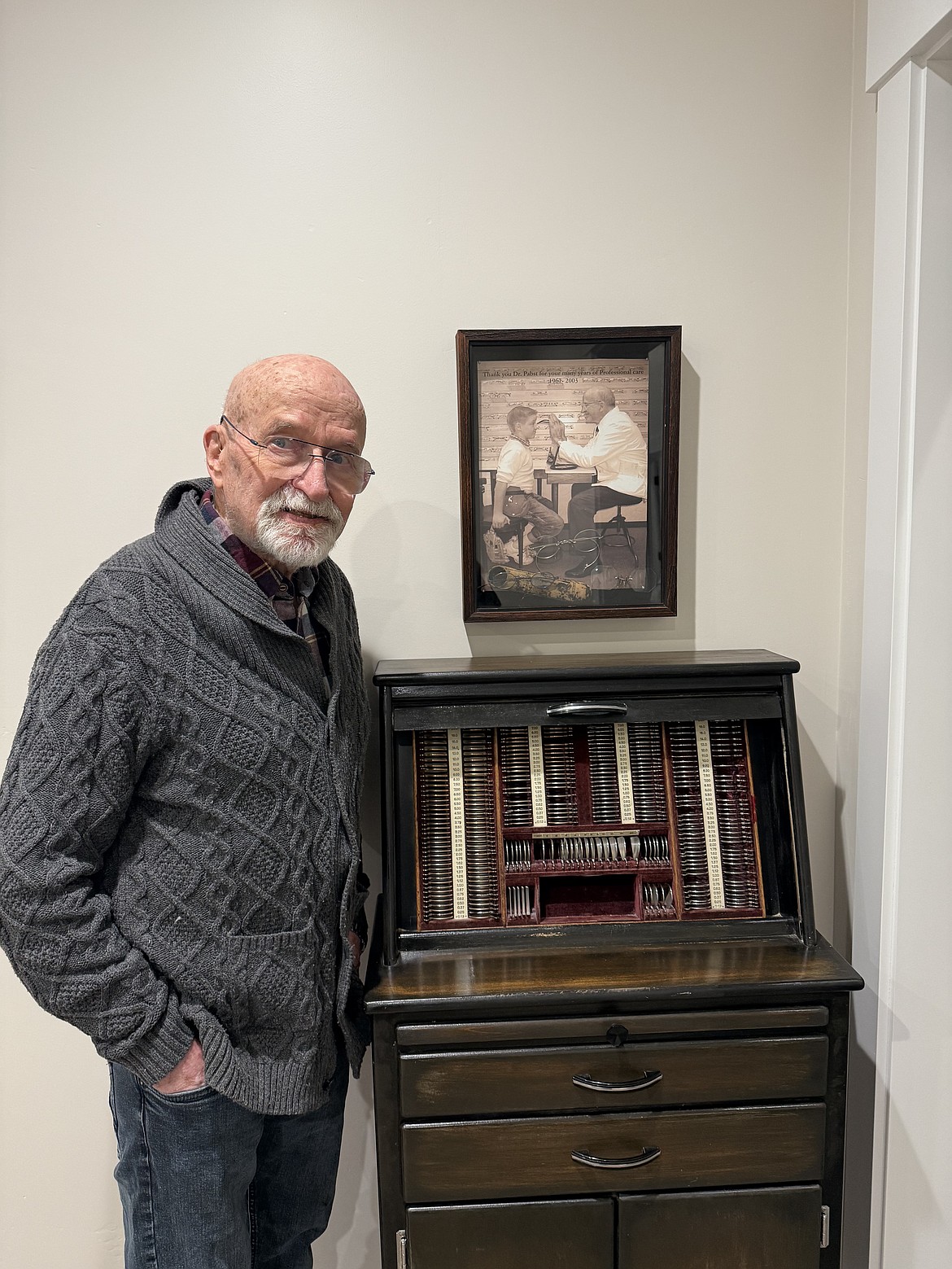 Dr. Calvin Pabst, who began Kootenai Vision Center in 1976.