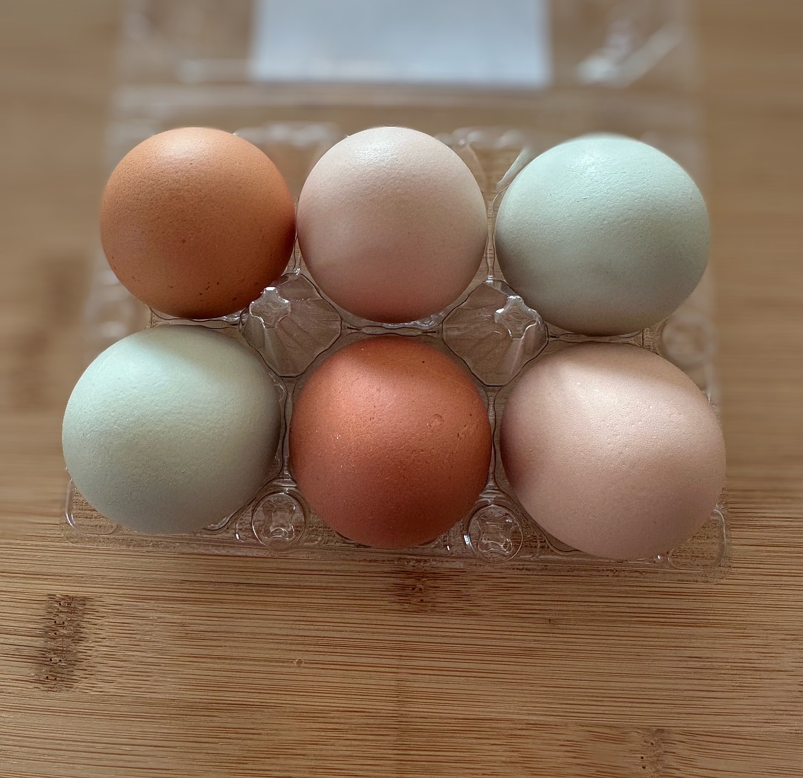 Farm-fresh eggs from Jewel Lake Ranch in southern Bonner County.