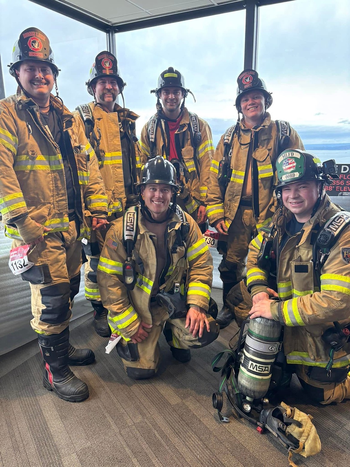 The Moses Lake Fire Department completed the Firefighter Stairclimb in Seattle, by climbing 69 floors and raising funds for the Leukemia Lymphoma Society.