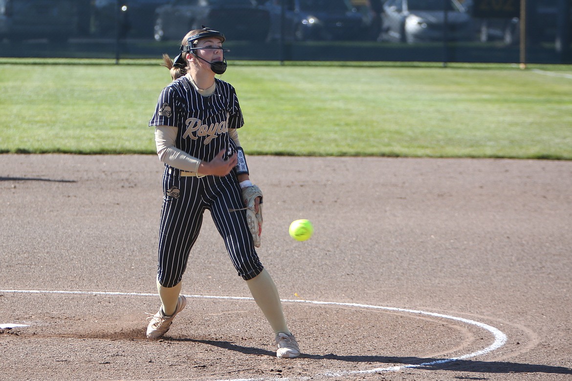 Junior Jill Allred returns as Royal’s starting pitcher. Allred pitched every inning in 2024.