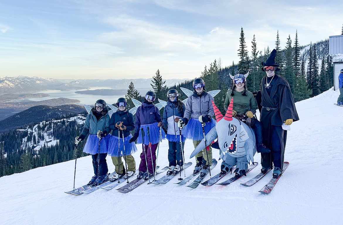 More 120 local skiers and snowboarders dressed up, raced and socialized throughout the four-week medieval-themed series.