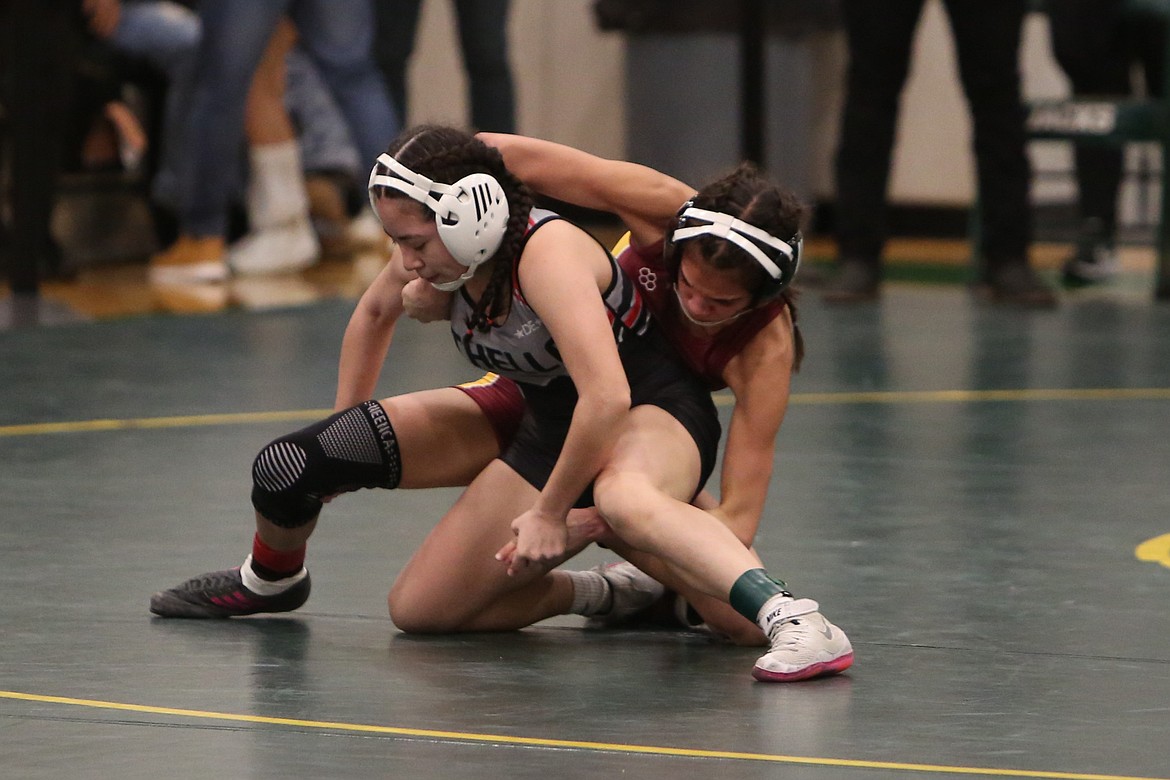 Royal’s Sharon Arroyo was one of two wrestlers of the year in the South Central Athletic Conference.