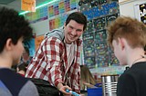 Milken Award-winning educator shares teaching style, tips during lab sessions in Coeur d'Alene